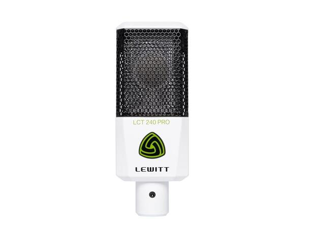 Lewitt LCT 240 PRO WHITE Studio quality recordings made easy 