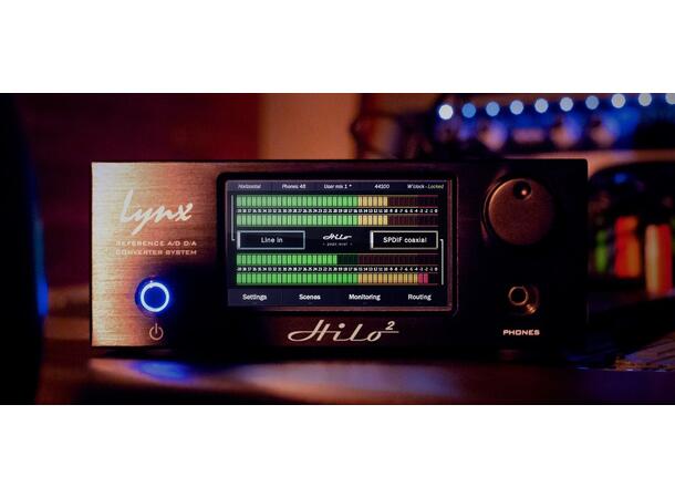 Lynx Hilo2 Reference AD/DA  Sort (USB) Konvertersystem for stue og studio