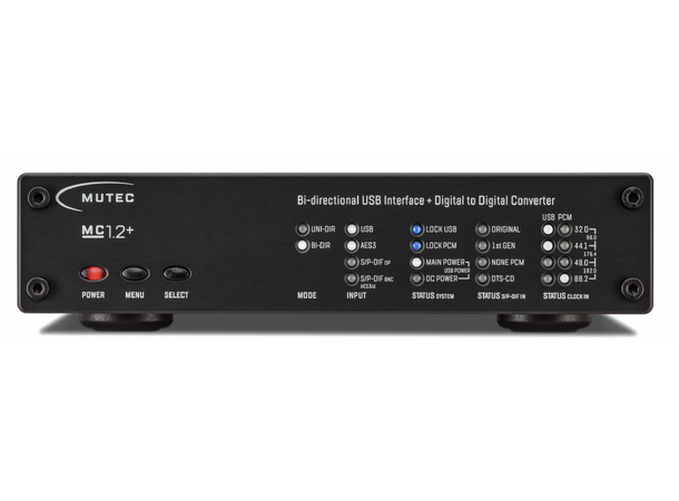 Mutec MC 1.2+ Black Converter Bi-directional Digital to Digital Conver 