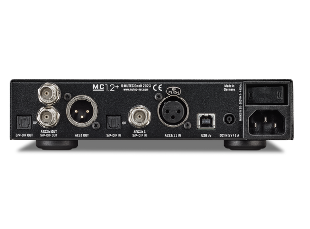 Mutec MC 1.2+ Black Converter Bi-directional Digital to Digital Conver 