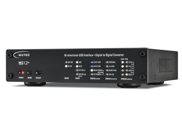 Mutec MC 1.2+ Black Converter Bi-directional Digital to Digital Conver 