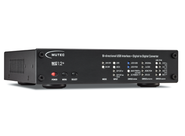 Mutec MC 1.2+ Black Converter Bi-directional Digital to Digital Conver 