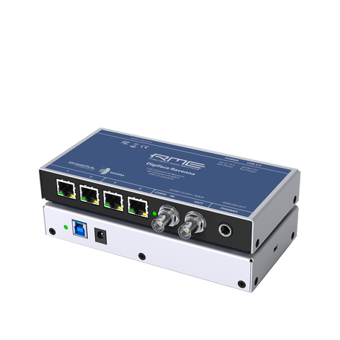 RME Digiface Ravenna Lydkort 128x Ravenna + 64 MADI IO USB3 interface