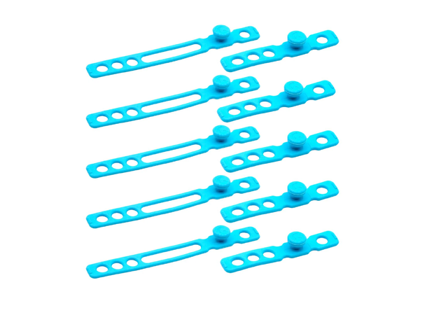 Radius RAD Cable Straps Blue, 10 stk. 