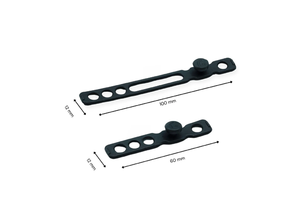 Radius RAD Cable Straps Blue, 10 stk. 