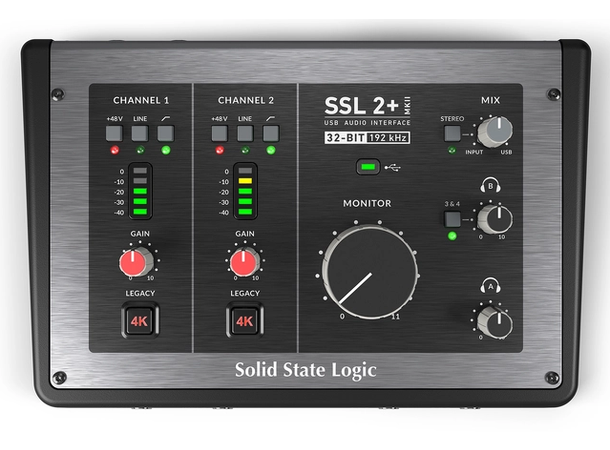 SSL 2+  MKII USB Audio Interface Lydkort 