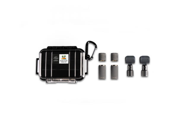 Schoeps Desert Island Set with MK 2H Set with a PELI CASE 