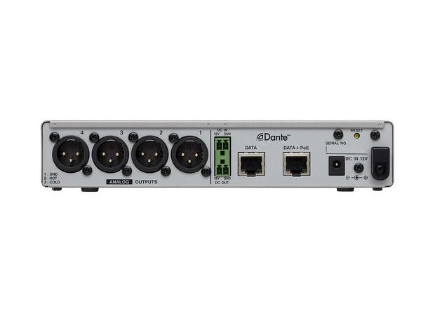TASCAM ML-4D-OUT-X Dante Converter DSP 4 Line Out XLR connectors 