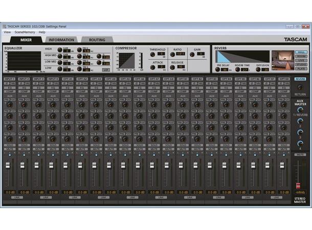 TASCAM SERIES 208I Audio-/MIDI-Interface 4 Analogue + 2 SMUX