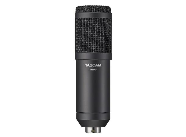 TASCAM TM-70 Dynamic Microphone for Podcasting and News Gathering