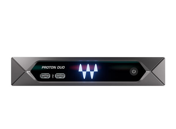 Waves Live PROTON Duo SoundGrid Server og Axis Audio Computer 