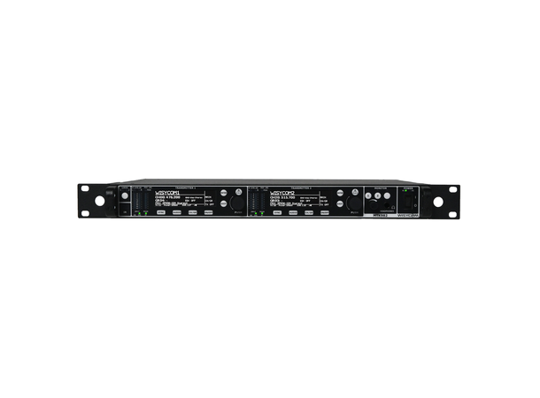Wisycom MTK982 UHF RACK DUAL TRANSMITTER 2W 
