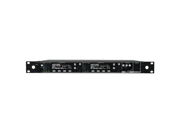 Wisycom MTK982 UHF RACK DUAL TRANSMITTER 2W IEM/IFB transmitter 