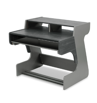 Zaor Miza 49 FLEX Grey 3 level desk, 6 RU, 49 key draw, grey