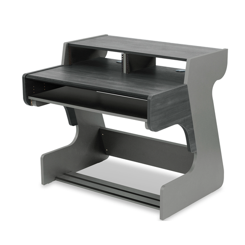 Zaor Miza 49 FLEX Grey 3 level desk, 6 RU, 49 key draw, grey