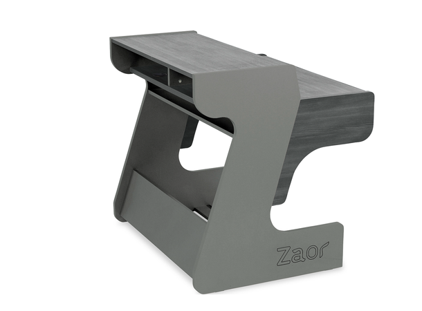 Zaor Miza 49 FLEX Grey 3 level desk, 6 RU, 49 key draw, grey 