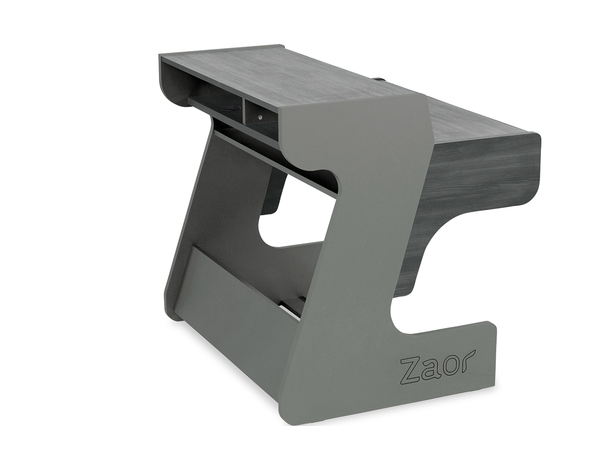 Zaor Miza 49 FLEX Grey 3 level desk, 6 RU, 49 key draw, grey