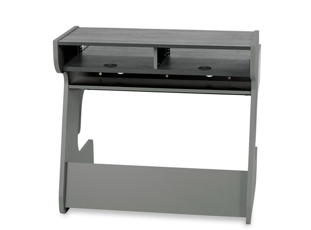 Zaor Miza 49 FLEX Grey 3 level desk, 6 RU, 49 key draw, grey 