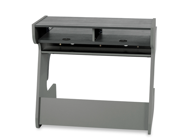 Zaor Miza 49 FLEX Grey 3 level desk, 6 RU, 49 key draw, grey