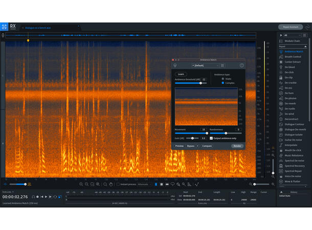 iZotope RX11 Advanced Upate Update from any previous RX Advanced 