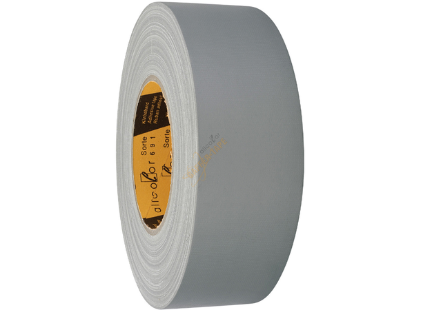 Allcolor Gaffer-Tape 691 Matt Silver High quality PE-coated L: 50m, W: 50mm 