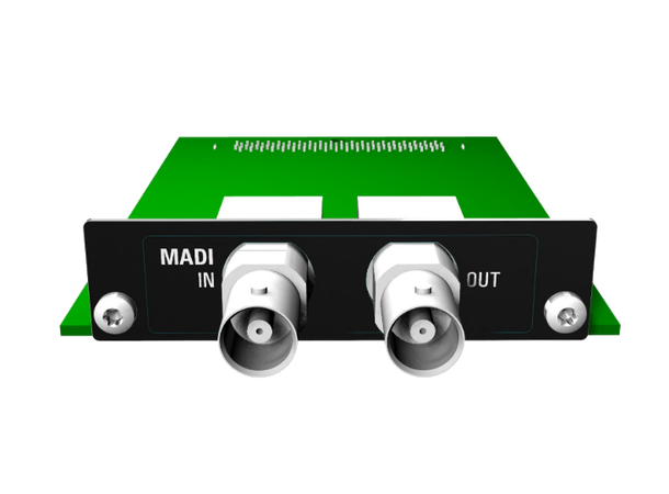 Appsys Flexiverter AUX-MADI-COAX opsjon 64x64 channel MADI I/O, 2 x BNC 