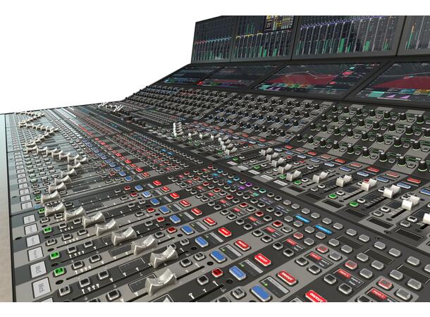 Calrec Argo Q Broadcast mikser 36 til 72 fadere - 2x custom panelrekker 