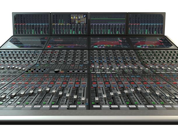 Calrec Argo Q Broadcast mikser 36 til 72 fadere - 2x custom panelrekker 