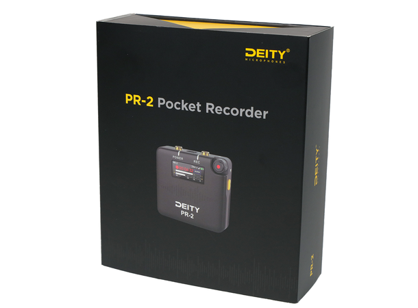 Deity PR-2 Stereo Pocket Recorder with Lavalier Mic 