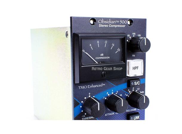 Dramastic Obsidian 500 Stereo Compressor 500 Series, SSL style magic "glue" 