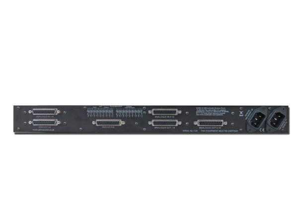 Glensound DARK1616M DANTE ADDA m/Mic Amp 16 kanals mikrofonforsterker, remote 19" 