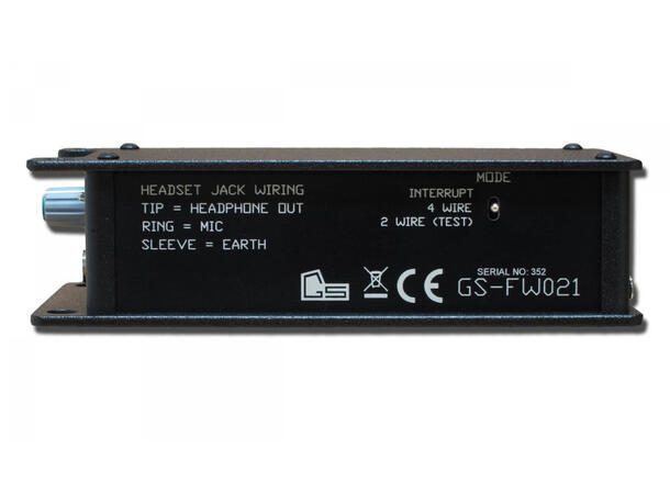Glensound GS-FW021 Four wire box for use with headsets 