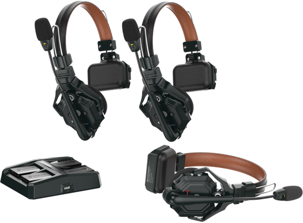 HOLLYLAND Solidcom C1 Pro Wireless Intercom System with 3 ENC headsets 