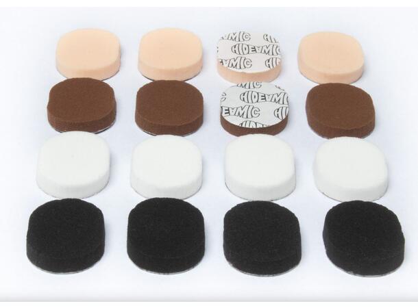 Hide-a-mic Foam-o-pad 16 multipurpose foam pads 