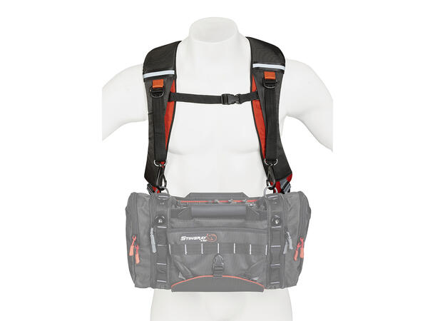 K-Tek KSBPX Stingray BackPack X With integrated harness (orange, black) 