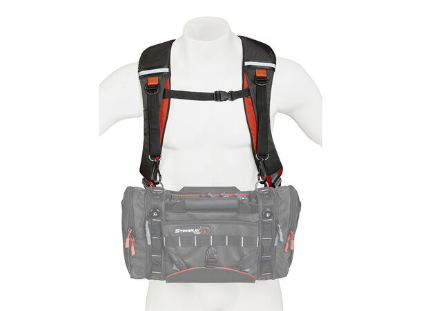 K-Tek KSBPX Stingray BackPack X With integrated harness (orange, black)
