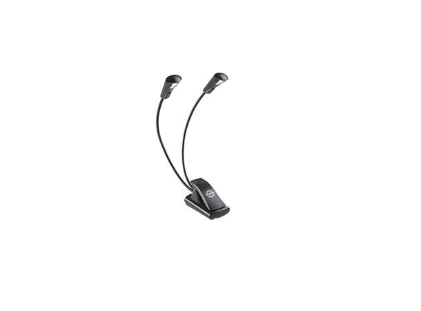 K&M 12243 K&M Notestativlys dobbel LED 