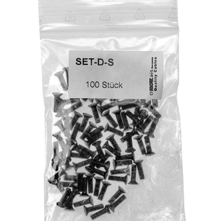 Klotz skruer til Neutrik  M3x10mm 100stk M3x10mm Skruer til D-hus