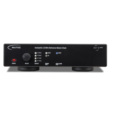 MUTEC REF10 NANO Black 10MHz Audiophile Reference Master Clock