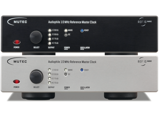 MUTEC REF10 NANO Black 10MHz Audiophile Reference Master Clock 