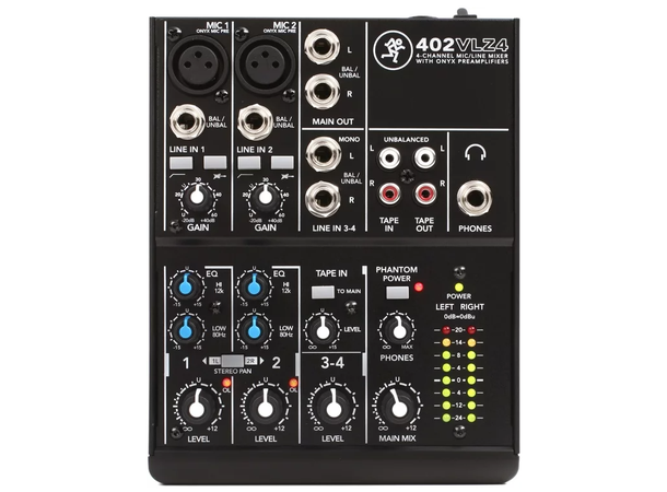 Mackie 402VLZ4 4-CHANNEL ULTRA COMPACT MIXER