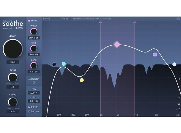 Oeksound Soothe Live Suppressor Dynamic resonance suppressor 