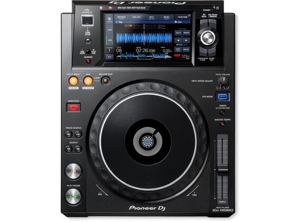 Pioneer DJ XDJ-1000MK2 DJ kontroller, USB og berøringsskjerm