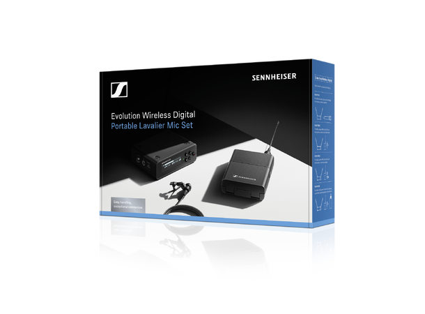 Sennheiser EW-DP ME4 SET digital portable single channel (R4-9) 