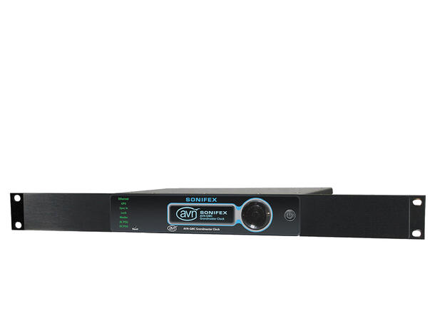 Sonifex AVN-GMCS PTP Grandmaster Clock GPS, IP, OCXO, Rackmount 