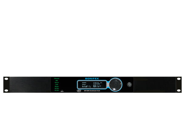 Sonifex AVN-GMCS PTP Grandmaster Clock GPS, IP, OCXO, Rackmount 