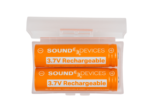 Sound Devices Astral B14500 2x 1200mAh, 4.4Wh, 3.7V Lithium-Ion Rec. 