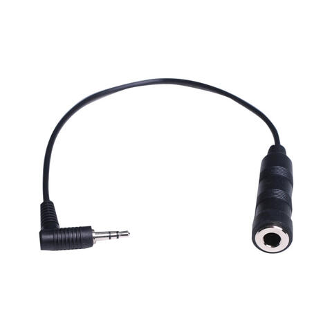 Sound Devices XL-14 3.5 mm male TRS to 1/4-inch female TRS