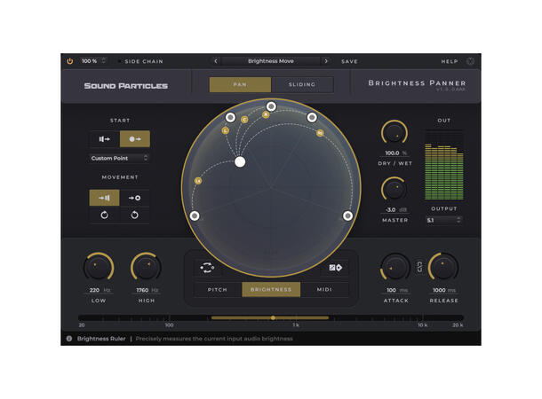 Sound Particles Panner Bundle Perpetual Pakke med 2 x Plugins for Pan