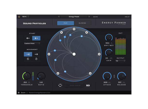 Sound Particles Panner Bundle Perpetual Pakke med 2 x Plugins for Pan